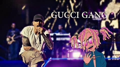 eminem gucci gang testo italiano|Lil Pump .